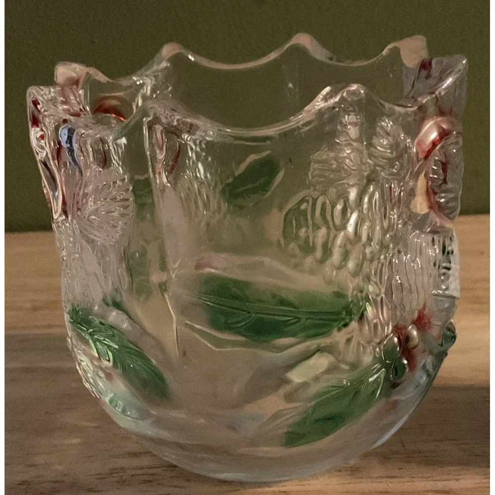 Celebrations Mikasa Holiday Bells Collection Rystal Votive Holder, 3.25 In‎